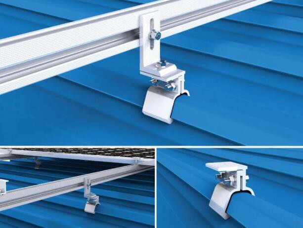 Metal roof clamp Metal roof clamp
