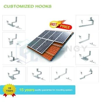 flat tile hooks Solar Roof Hook for Tile Roof flat tile hooks Solar Roof Hook for Tile Roof