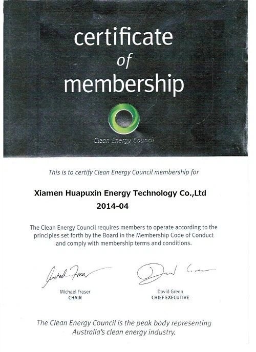 Certificate of Membership of Flat Roof Solar Mounting Bracket (Aluminum Alloy)