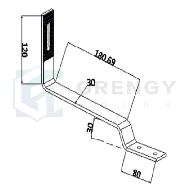 flat tile roof hooks