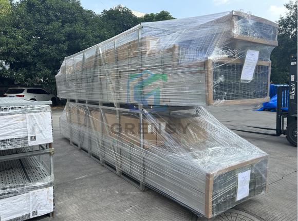 carport solar mounting structure packing