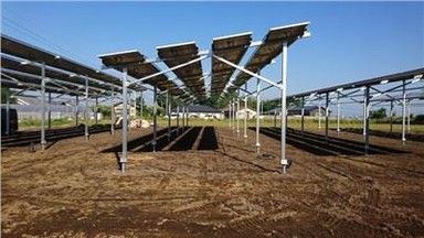 Montážna konzola pre fotovoltaickú farmu
