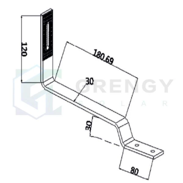 flat tile roof hooks