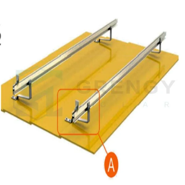 roof rack solar panel mount