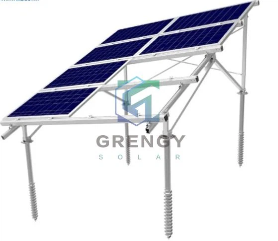 Fotovoltaický solárny montážny systém so zemnou skrutkou