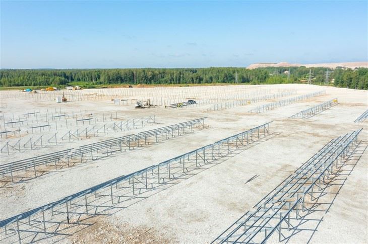 Fixed Tilt Ground Solar Structure factory