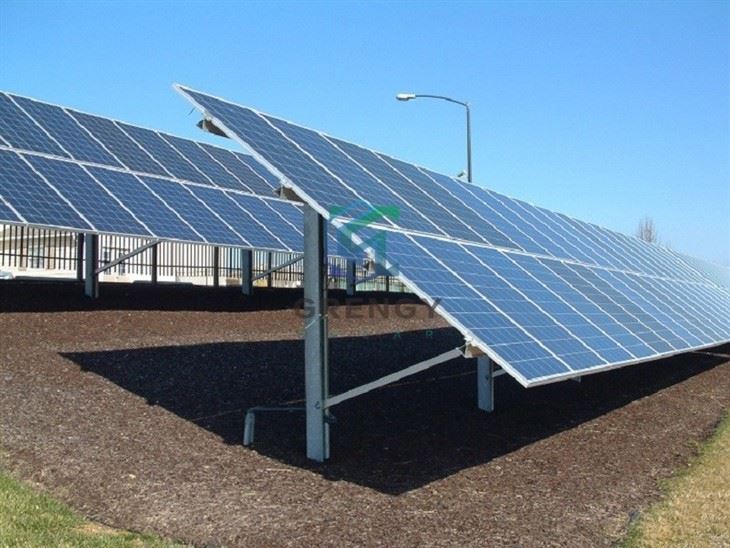 Galvanized Iron Structures For Solar Panel