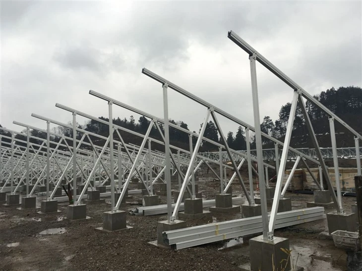 Solar Panel Mounting Cement Base