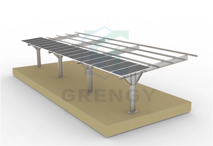 Hot-Dip Galvanized (HDG) Steel Solar Carports - Built For Durability suppliers