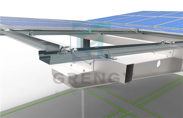 Hot-Dip Galvanized Steel Carport