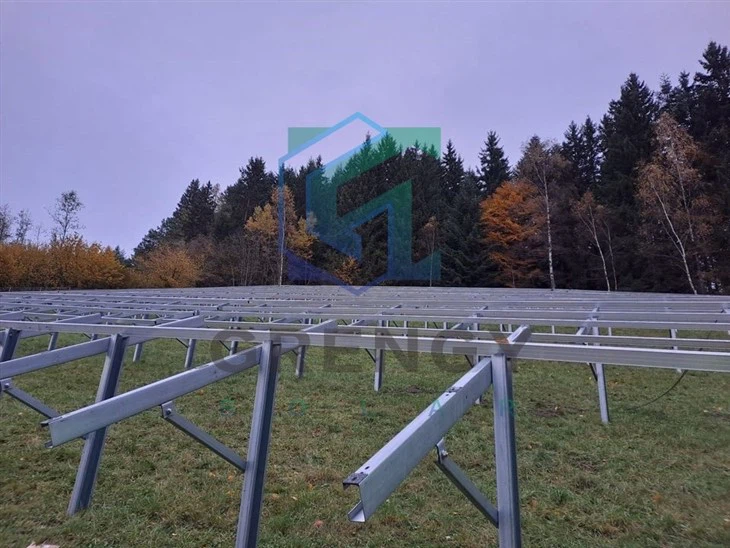 Mono Pole Solar Ground Mounting