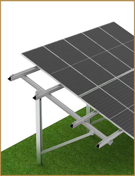 Mono Pole Solar Ground Mounting