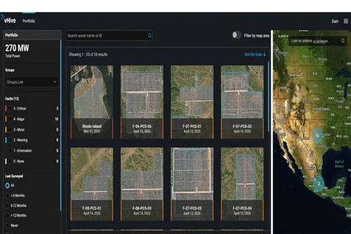 Multi-platforma dronov pre autonómne solárne inšpekcie, vytváranie digitálnyc...