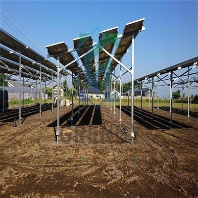 Štruktúra agri solárnej držiaka