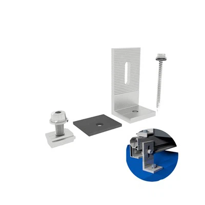 Solárna montážna konzola na plochú strechu (hliníková zliatina)