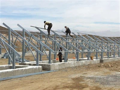 Horúca galvanizovaná oceľ pre solárne projekty